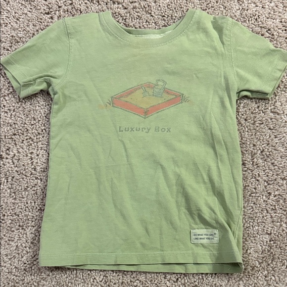 Life Is Good Kids Green T-Shirt - Picture 1 of 2
